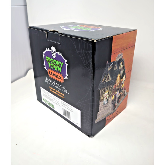 Lemax SPOOKY TOWN ~ Bigfoot Brewhaus 35006 ~ Lighted Halloween Village ~ TESTED - Picture 9 of 9